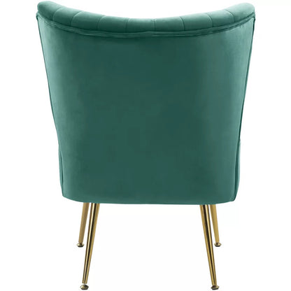 Wing Chair: Ritaro 22.5'' Wide Velvet Wingback Chair