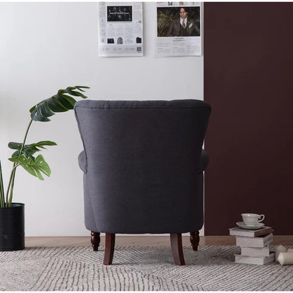 Wing Chair: Turgan 29'' Wide Velvet Wingback Chair