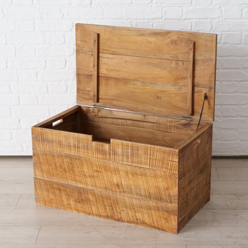 Wooden Box : 2 Piece Set of Storage Box