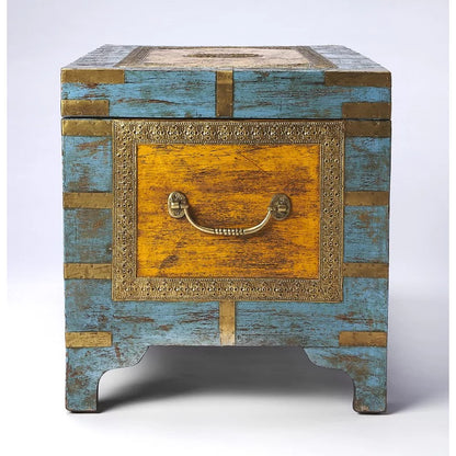 Wooden Box  4 Legs Wooden Storage Box