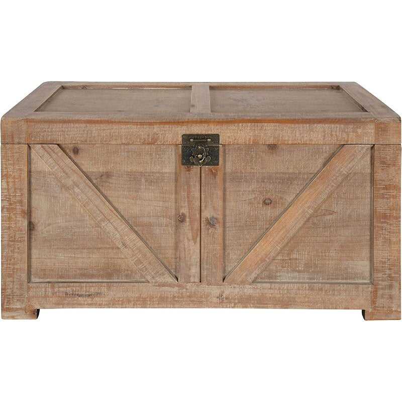 Wooden Box : Blanket Storage Box