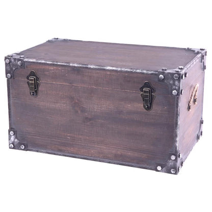 Wooden Box : Classic Wooden Box With Storage