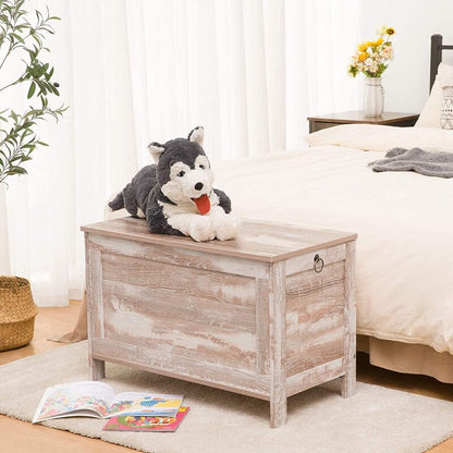 Wooden Box : Rustic Storage Box
