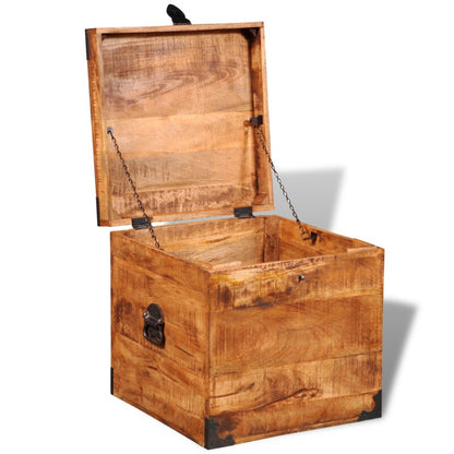 Wooden Box : Solid Wood Storage Box & Coffee Table