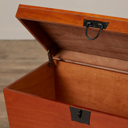 Wooden Box :  Top Coffee Table with Storage Wooden Box