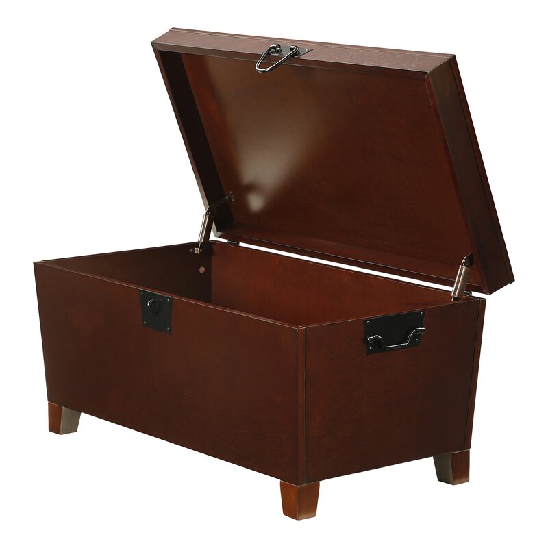 Wooden Box :  Top Coffee Table with Storage Wooden Box