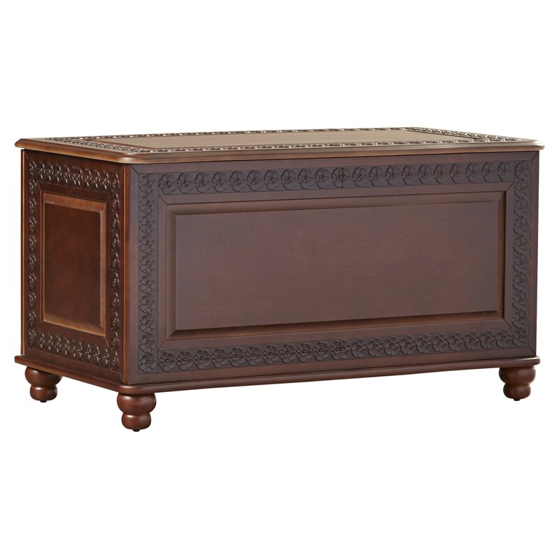 Wooden Box : Traditional Style Cherry Storage Box