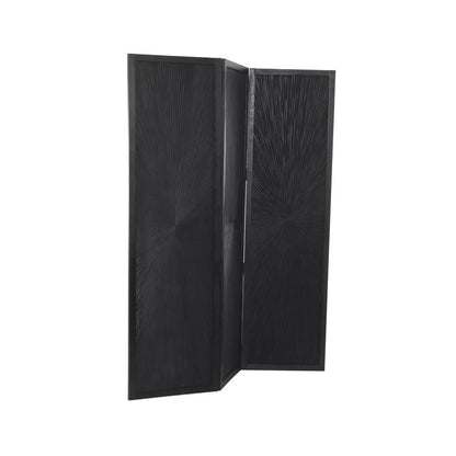 Wooden Partition 70'' H 3 - Panel Folding Wooden Partition