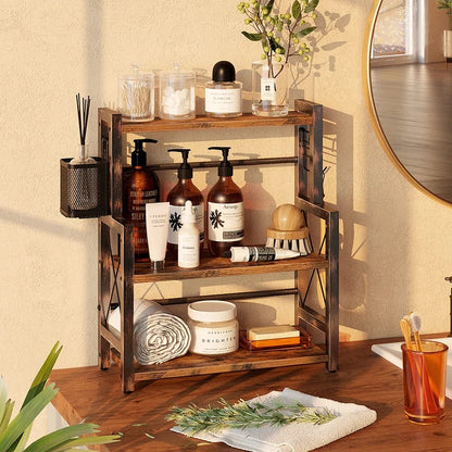 Display Unit: Wooden Rack For Kitchen