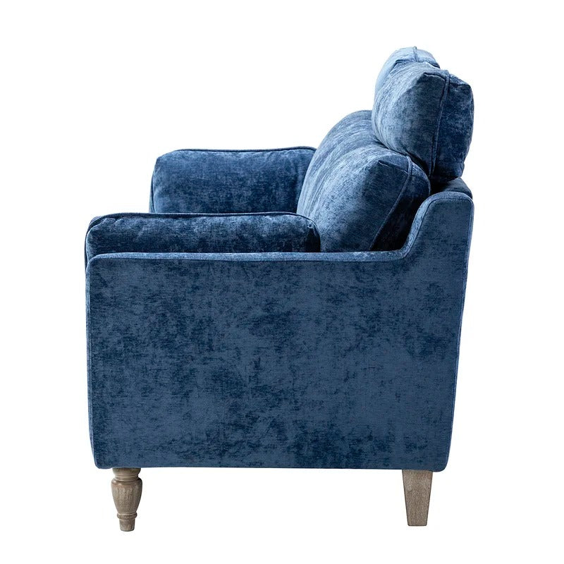 Wooden Sofa: Lexan Wooden 75'' Square Arm Sofa
