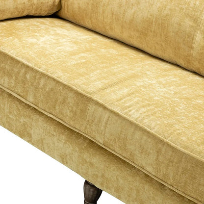 Wooden Sofa: Lexan Wooden 75'' Square Arm Sofa