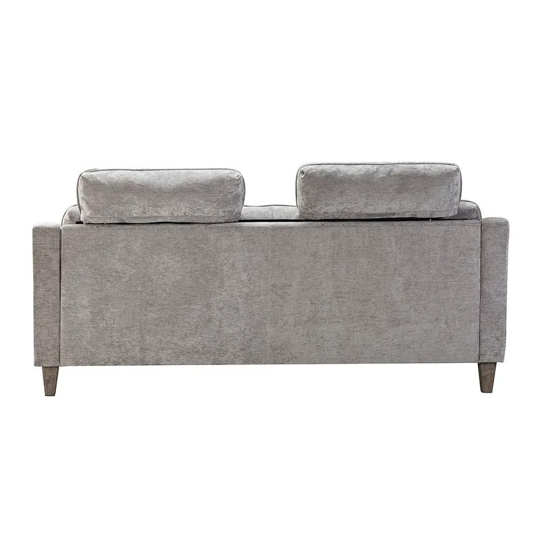 Wooden Sofa: Lexan Wooden 75'' Square Arm Sofa