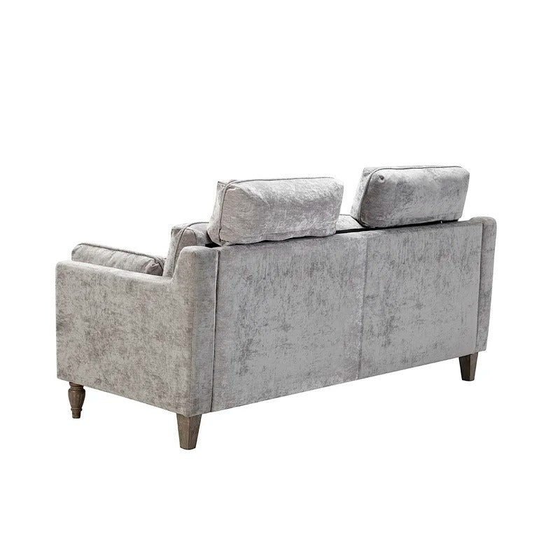 Wooden Sofa: Lexan Wooden 75'' Square Arm Sofa