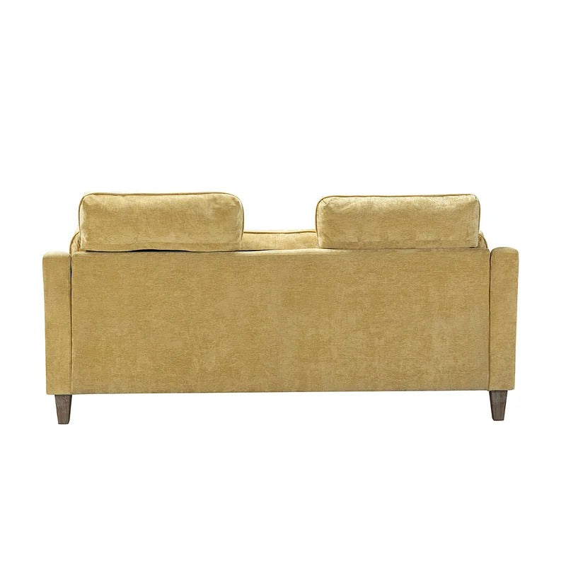 Wooden Sofa: Lexan Wooden 75'' Square Arm Sofa