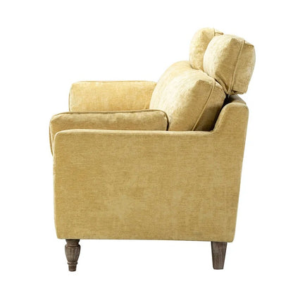Wooden Sofa: Lexan Wooden 75'' Square Arm Sofa