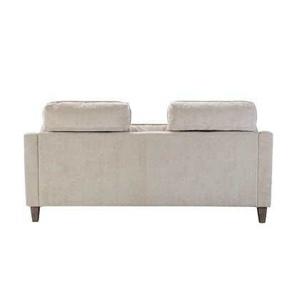 Wooden Sofa: Lexan Wooden 75'' Square Arm Sofa