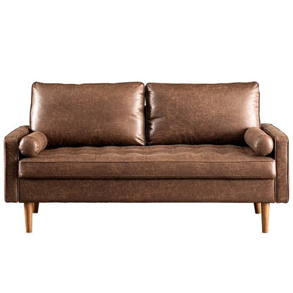 Wooden Sofa: Ratiro 69.68" Square Arm Sofa
