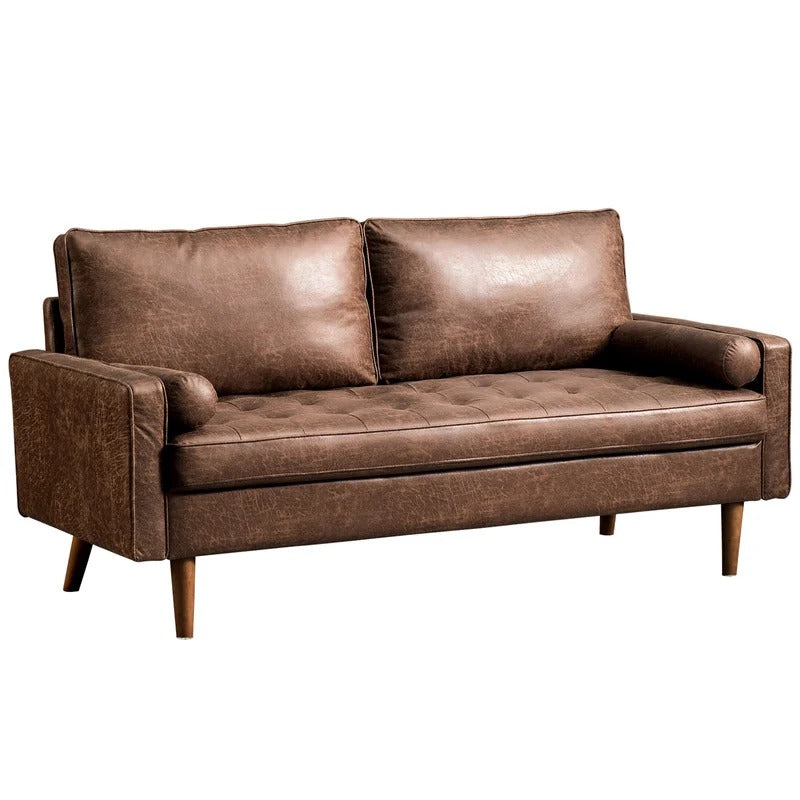 Wooden Sofa: Ratiro 69.68" Square Arm Sofa