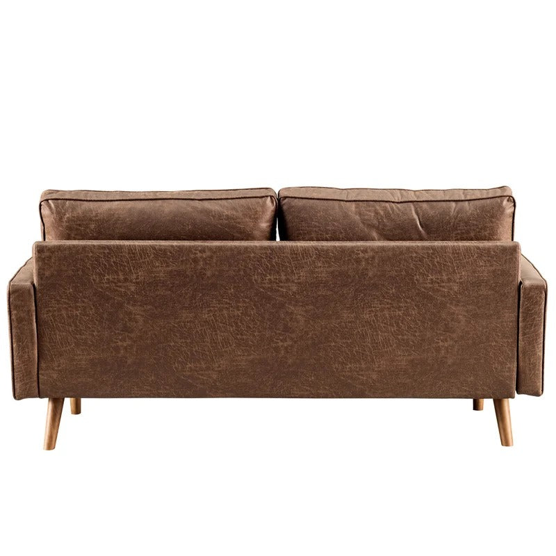 Wooden Sofa: Ratiro 69.68" Square Arm Sofa