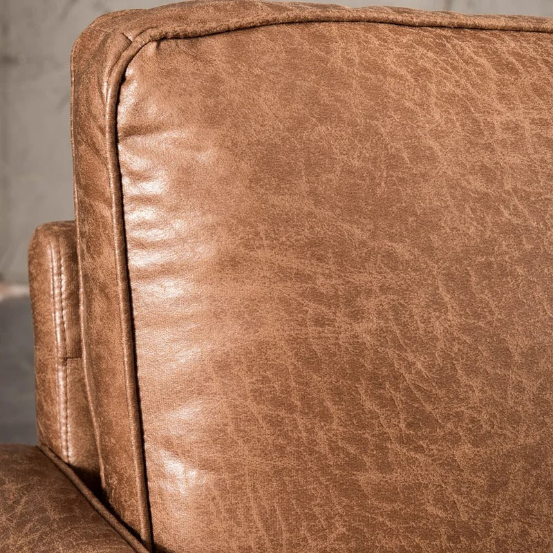 Wooden Sofa: Ratiro 69.68" Square Arm Sofa