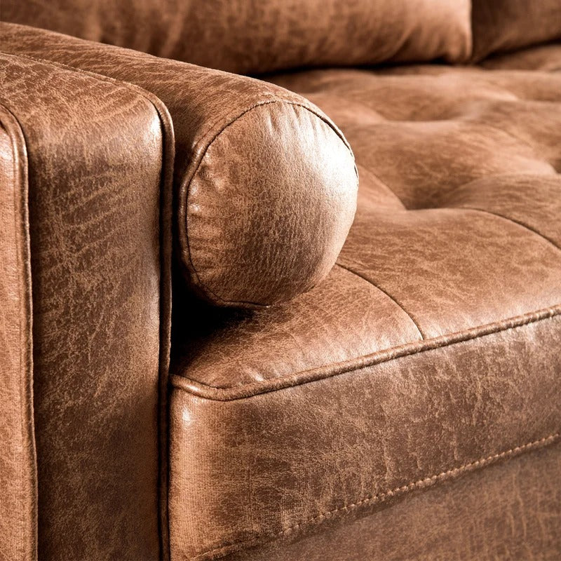 Wooden Sofa: Ratiro 69.68" Square Arm Sofa