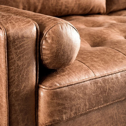 Wooden Sofa: Ratiro 69.68" Square Arm Sofa