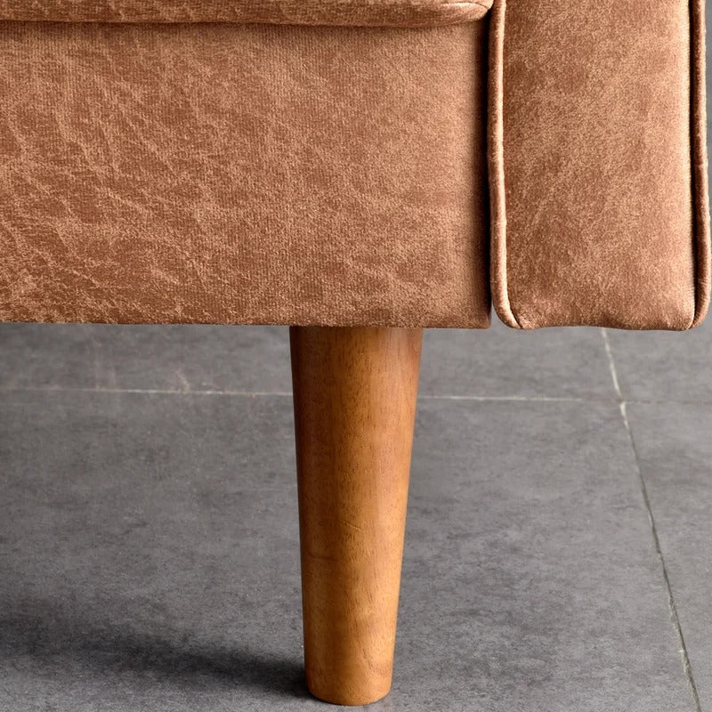 Wooden Sofa: Ratiro 69.68" Square Arm Sofa