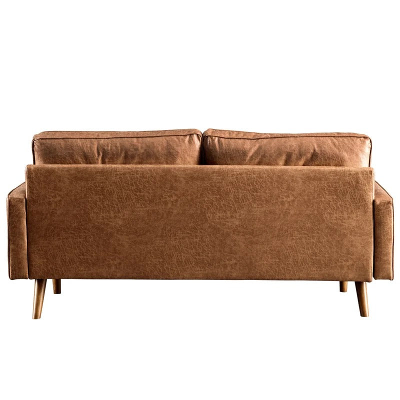 Wooden Sofa: Ratiro 69.68" Square Arm Sofa