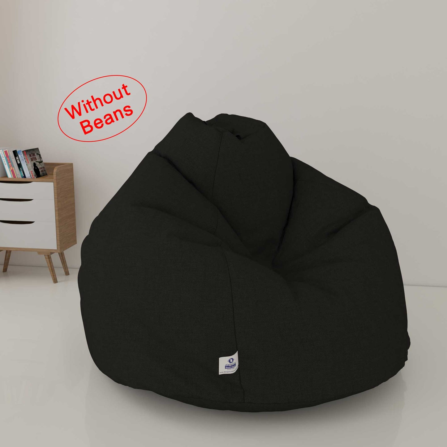 Bean Bag Cover:- XL DENIM BEAN BAG- WASHABLE (COVER)