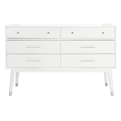 kids chest of drawers : Bridgeview 6 Drawer 56'' W Dresser