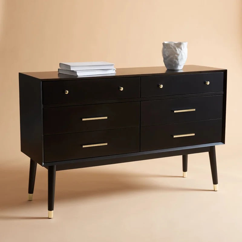kids chest of drawers : Bridgeview 6 Drawer 56'' W Dresser