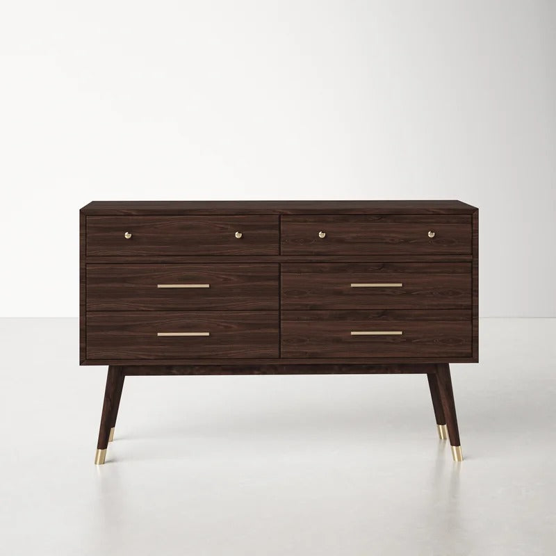 kids chest of drawers : Bridgeview 6 Drawer 56'' W Dresser