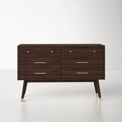 kids chest of drawers : Bridgeview 6 Drawer 56'' W Dresser