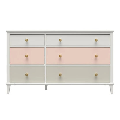 kids chest of drawers : MK 6 Drawer Double Dresser